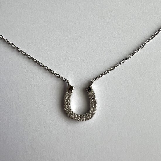 Sudraba pakava kaklarota Herradura 